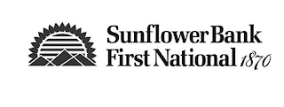 SUNFLOWER BANK FIRST NATIONAL 1870 logo