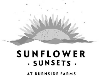 SUNFLOWER SUNSETS AT BURNSIDE FARMS logo