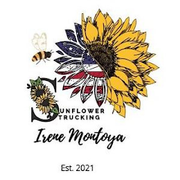 SUNFLOWER TRUCKING IRENE MONTOYA EST. 2021 logo