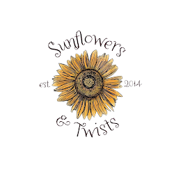 SUNFLOWERS & TWISTS EST. 2014 logo
