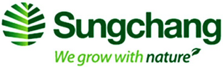 SUNGCHANG WE GROW WITH NATURE logo