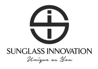 SUNGLASS INNOVATION UNIQUE AS YOU SI logo