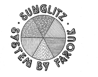 SUNGLITZ SYSTEM BY FAROUK logo