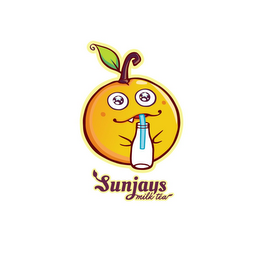 SUNJAYS MILK TEA logo