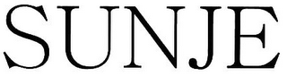 SUNJE logo