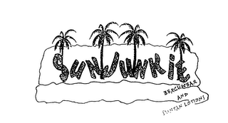 SUNJUNKIE BEACHWEAR AND SUNTAN LOTIONS logo