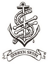 SUNKEN SKUM logo