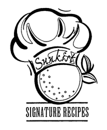 SUNKIST SIGNATURE RECIPES logo