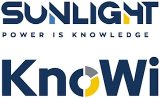 SUNLIGHT POWER IS KNOWLEDGE KNOWI logo