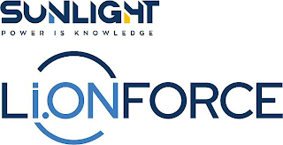 SUNLIGHT POWER IS KNOWLEDGE LI.ONFORCE logo