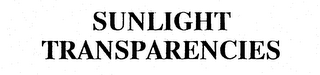 SUNLIGHT TRANSPARENCIES logo