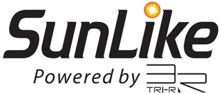 SUNLIKE POWERED BY 3R TRI-R logo