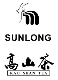 SUNLONG, KAO SHAN TEA logo