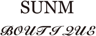 SUNM BOUTIQUE logo