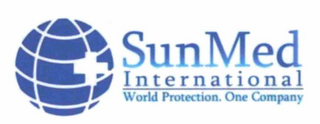 SUNMED INTERNATIONAL WORLD PROTECTION. ONE COMPANY logo