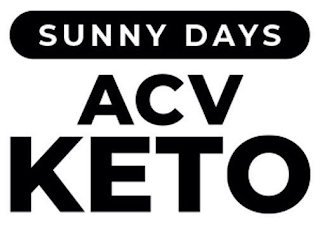SUNNY DAYS ACV KETO logo