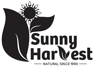 SUNNY HARVEST NATURAL SINCE 1990 logo