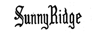 SUNNY RIDGE logo