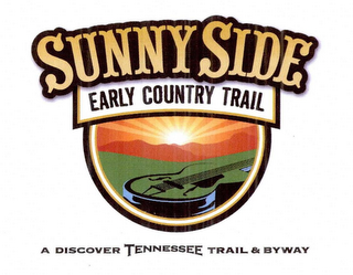 SUNNY SIDE EARLY COUNTRY TRAIL A DISCOVER TENNESSEE TRAIL & BYWAY logo