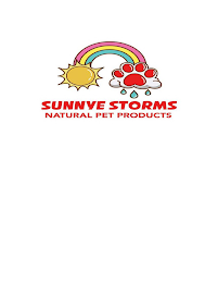 SUNNYE STORM NATURAL PET PRODUCTS logo
