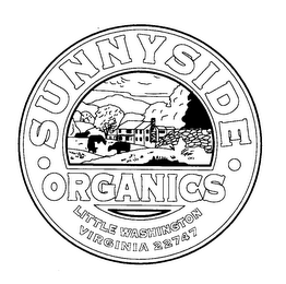 SUNNYSIDE ORGANICS LITTLE WASHINGTON VIRGINIA 22747 logo