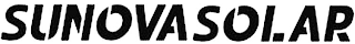 SUNOVA SOLAR logo