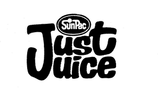 SUNPAC JUST JUICE logo