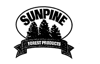 SUNPINE FOREST PRODUCTS logo