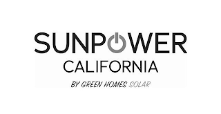 SUNPOWER CALIFORNIA BY GREEN HOMES SOLAR logo