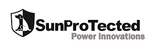 SUNPROTECTED POWER INNOVATIONS logo