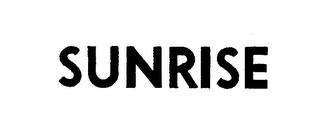 SUNRISE logo