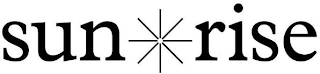 SUNRISE logo