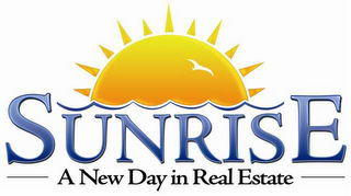 SUNRISE A NEW DAY IN REAL ESTATE logo