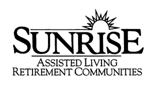 SUNRISE ASSISTED LIVING RETIREMENT COMMUNITIES logo