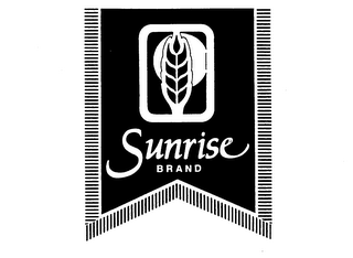 SUNRISE BRAND logo