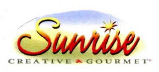 SUNRISE CREATIVE GOURMET logo