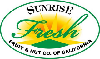 SUNRISE FRESH FRUIT & NUT CO. OF CALIFORNIA logo