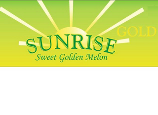SUNRISE GOLD SWEET GOLDEN MELON logo