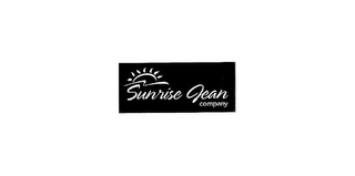 SUNRISE JEAN COMPANY logo