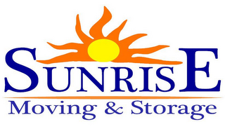 SUNRISE MOVING & STORAGE logo