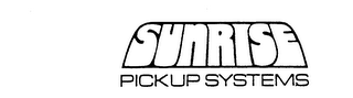 SUNRISE PICKUP SYSTEMS logo