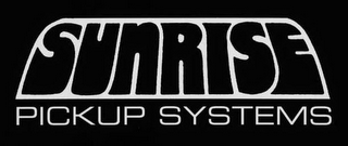 SUNRISE PICKUP SYTEMS logo