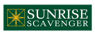 SUNRISE SCAVENGER logo