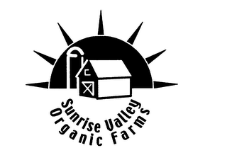 SUNRISE VALLEY ORGANIC FARMS logo