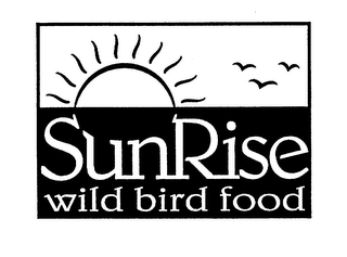 SUNRISE WILD BIRD FOOD logo