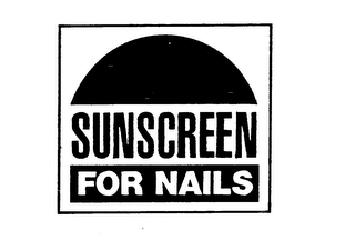 SUNSCREEN FOR NAILS logo