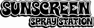 SUNSCREEN SPRAY STATION logo