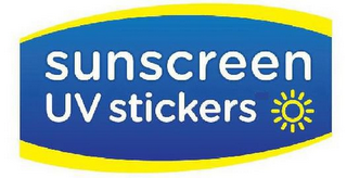 SUNSCREEN UV STICKERS logo
