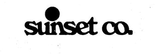 SUNSET CO. logo