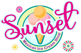 SUNSET MEXICAN ICE CREAM SHOP logo